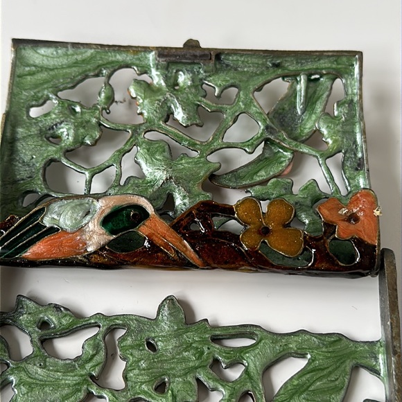 Vintage jeweled Card holder - Picture 5 of 9